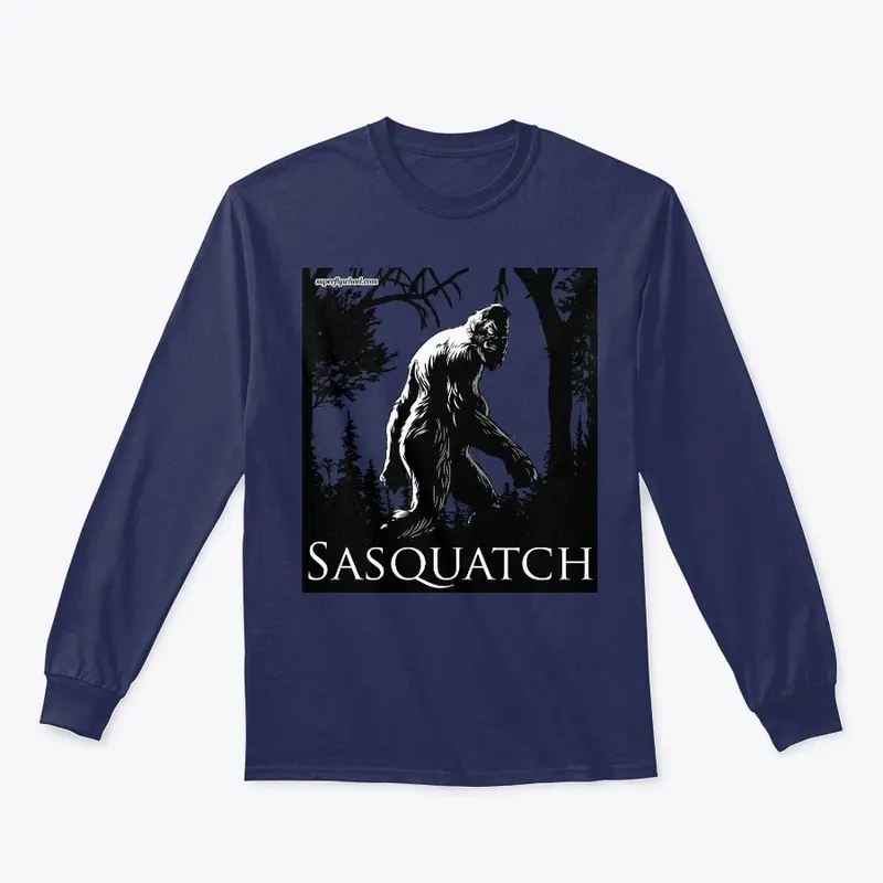 Sasquatch in moonlight